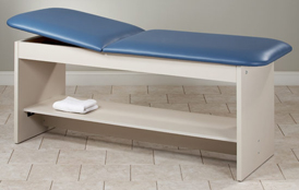 Clinton #9020 Treatment Table with Shelf